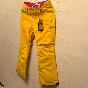 Burton Bright Yellow Kids Snow Pants